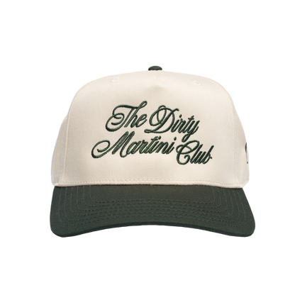 The Dirty Martini Club Trucker Hat (Cream)