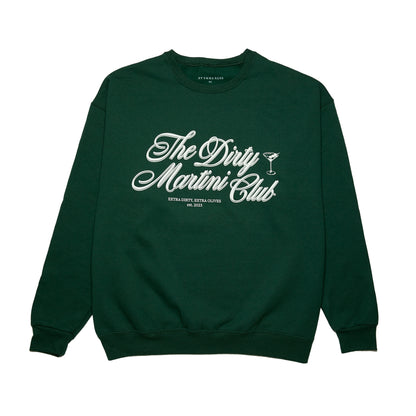 The Dirty Martini Club Crewneck (Green)