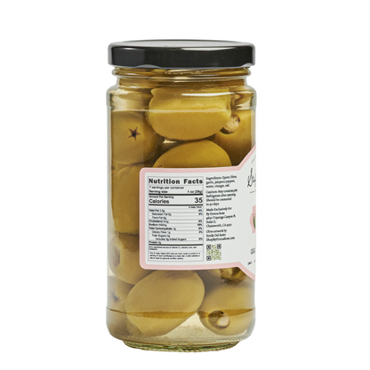 Stuffed Garlic & Jalapeño