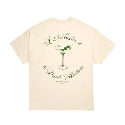 Let's Makeout & Drink Martinis Men's Tee